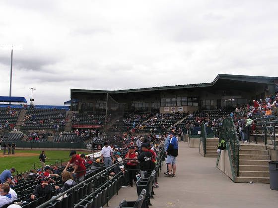 New Britain Stadium from left field